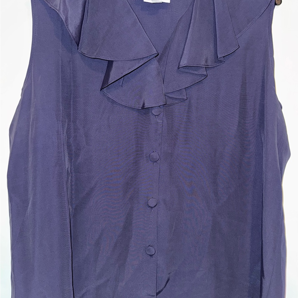 Studio II C Blue Sleeveless Top